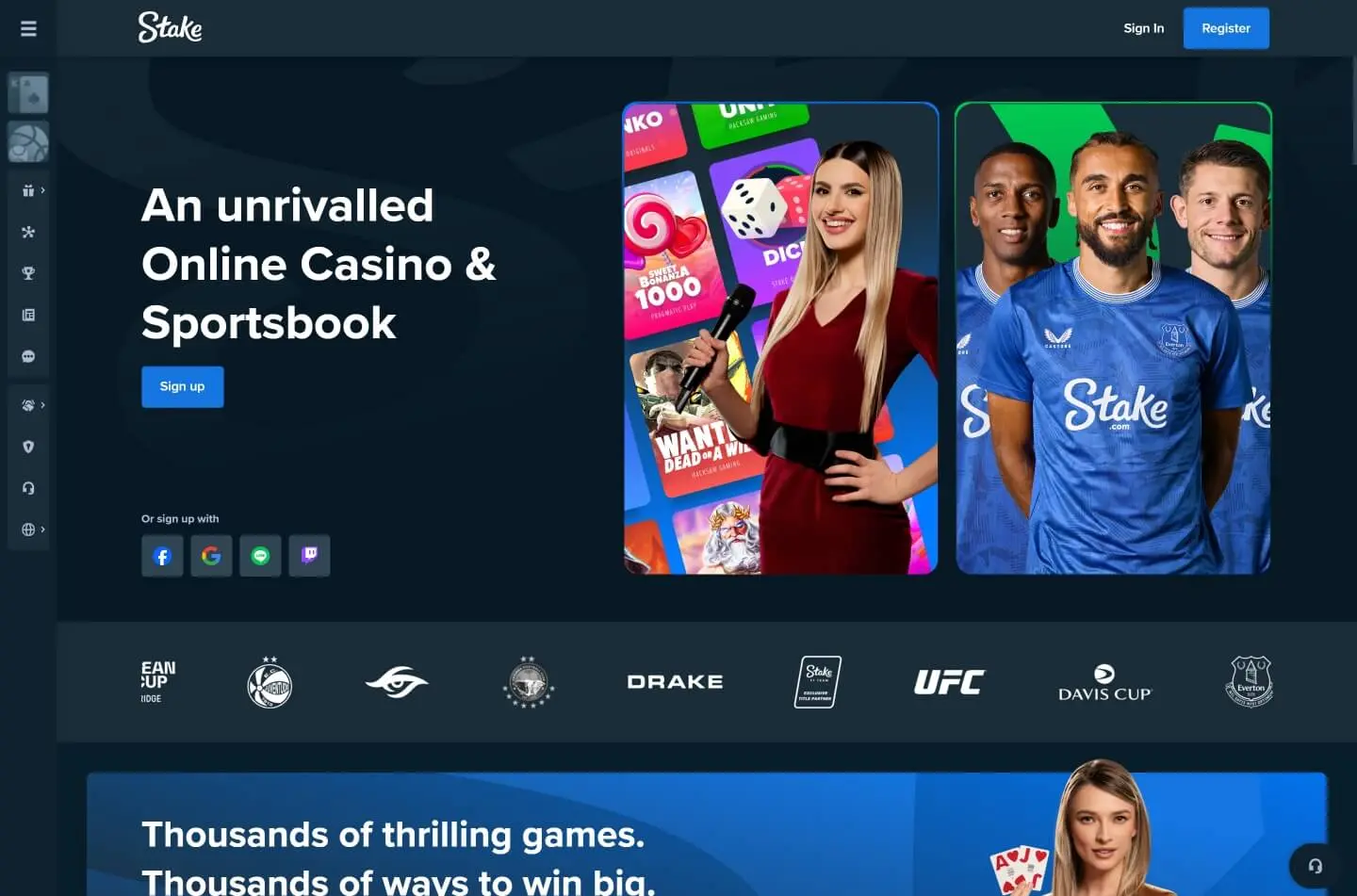 Stake Casino screenshot 1 Stake Casino screenshot 1