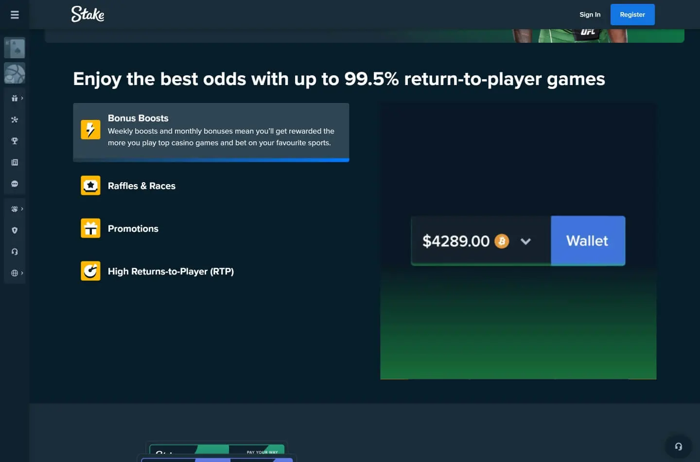 Stake Casino screenshot 2 Stake Casino screenshot 2