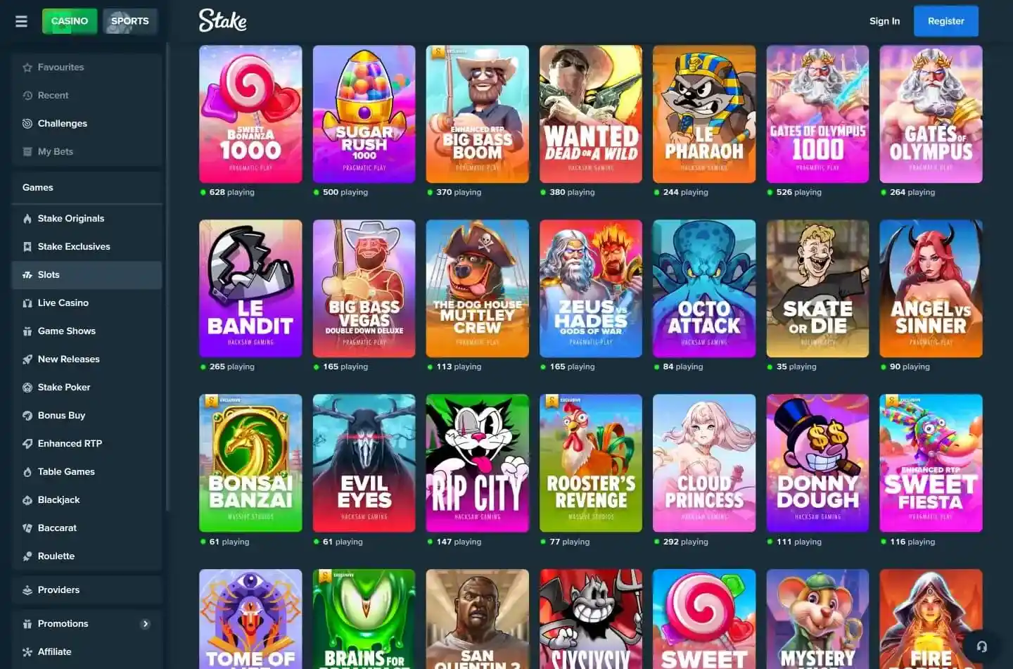 Stake Casino screenshot 4 Stake Casino screenshot 4