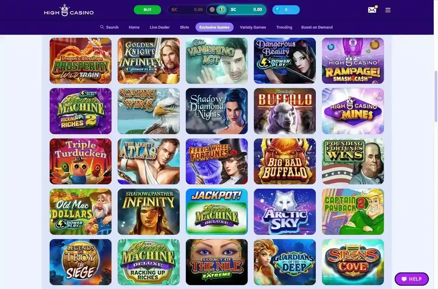 High 5 Casino screenshot 5 High 5 Casino screenshot 5