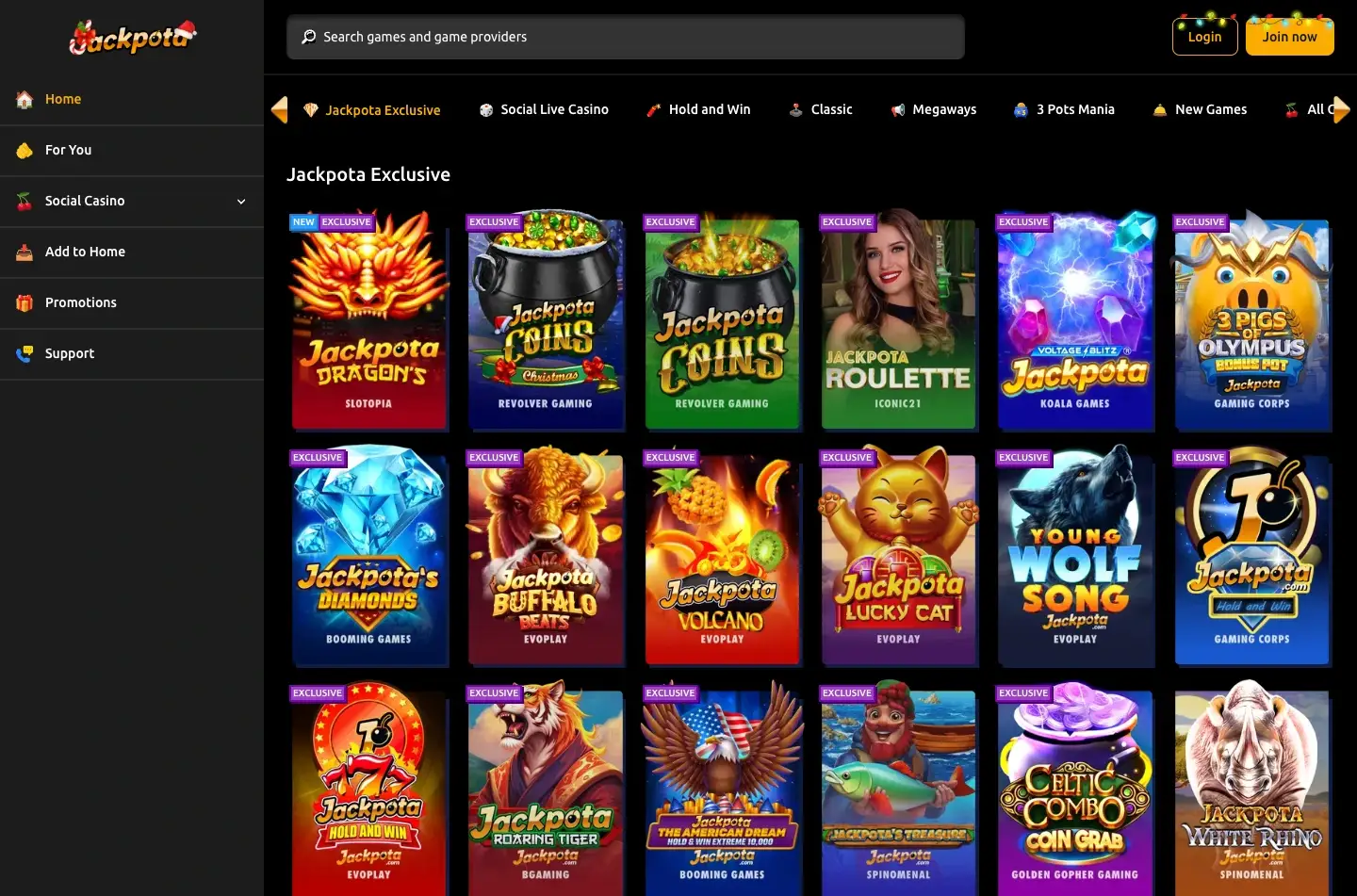 Jackpota Casino screenshot 2 Jackpota Casino screenshot 2