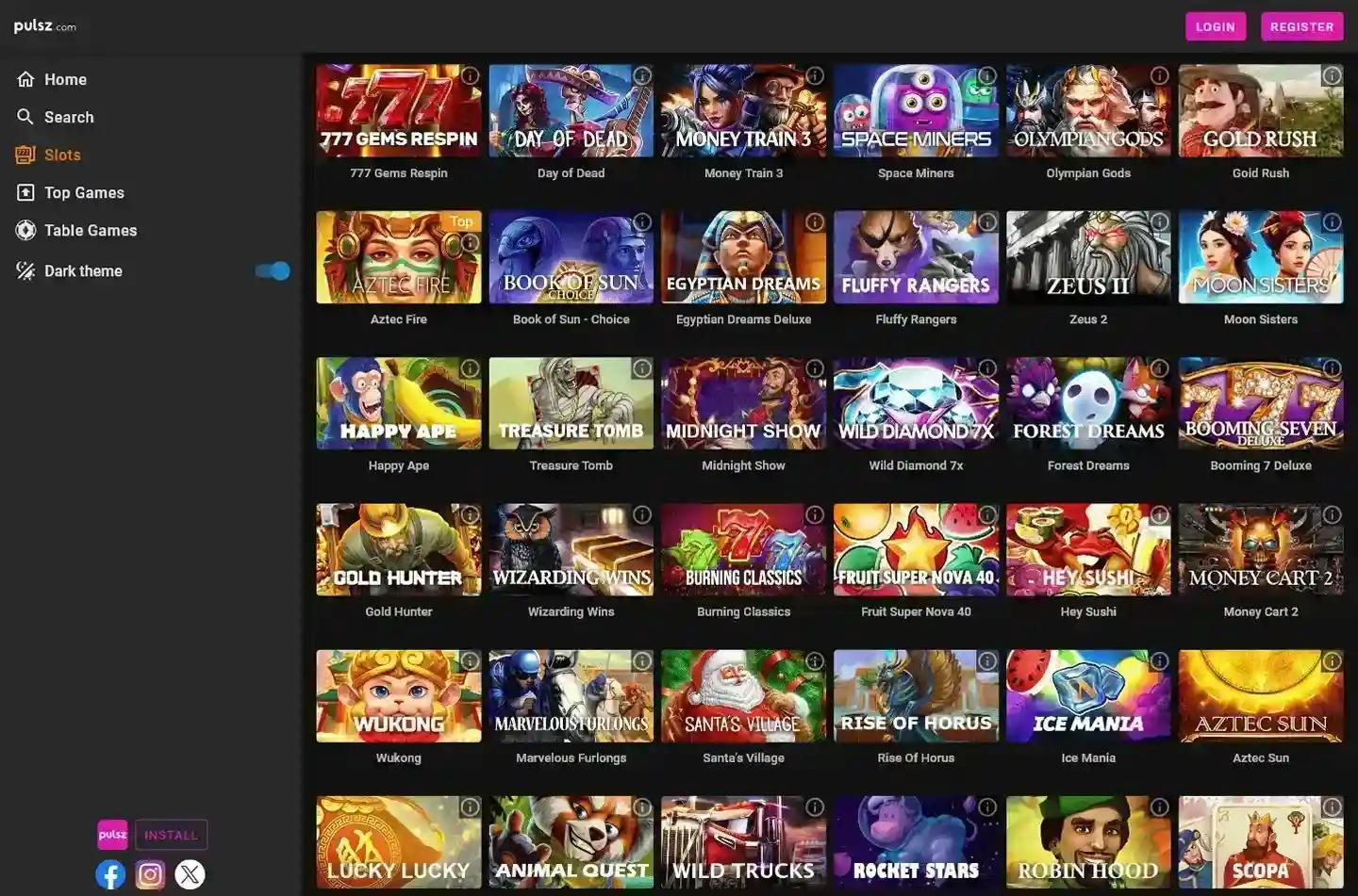 Pulsz Casino screenshot 4 Pulsz Casino screenshot 4