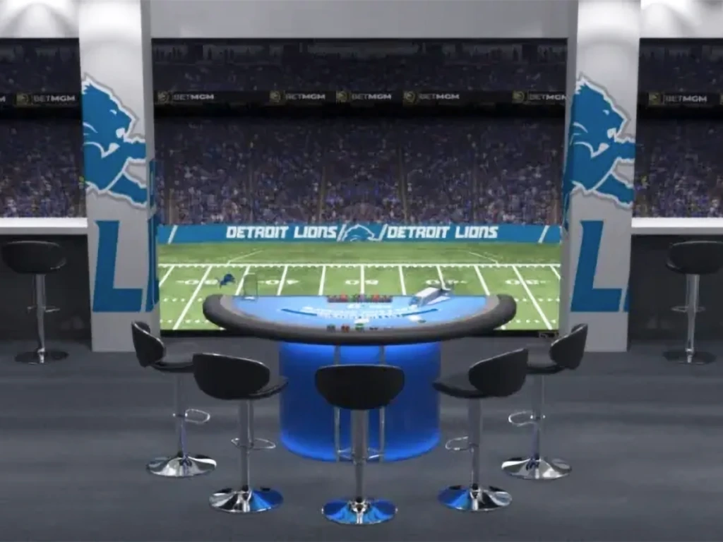 First Person Detroit Lions Blackjack